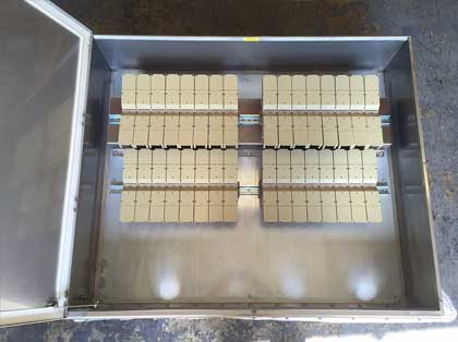 Zone 1 - Custom Built Enclosure with Specialist Terminals